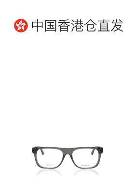香港直邮Gucci 古驰 男士 徽标矩形框平光镜 GG1117O