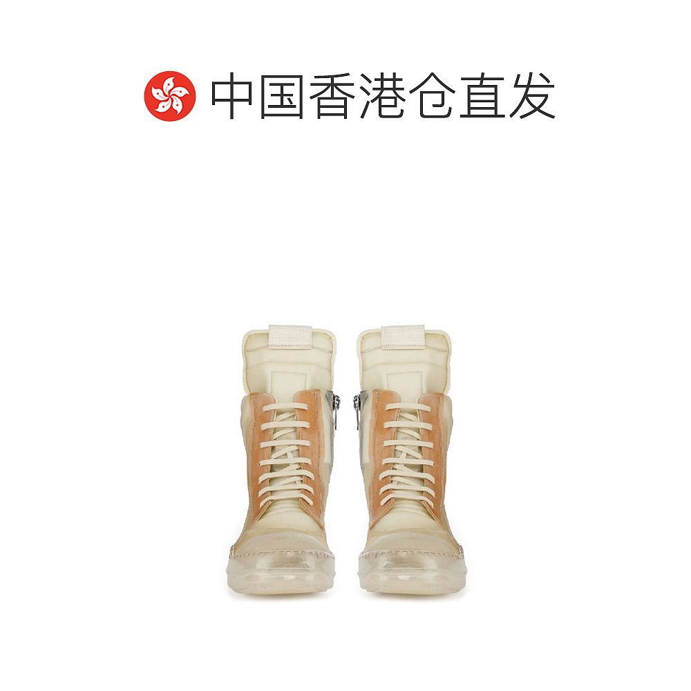 香港直邮Rick Owens 瑞克 欧文斯 女士EDFU Geobasket 高帮休闲运 - 图1