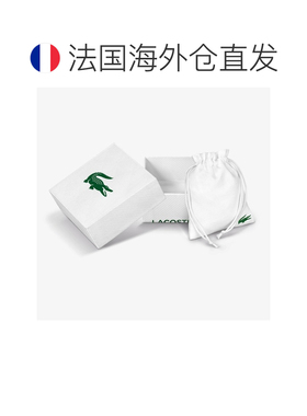 自营欧洲直邮Lacoste法国鳄鱼 Crocodile女士金色双链手链