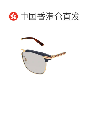 自营Gucci 徽标细节太阳镜 GG0287S古驰时尚百搭舒适高级感配饰