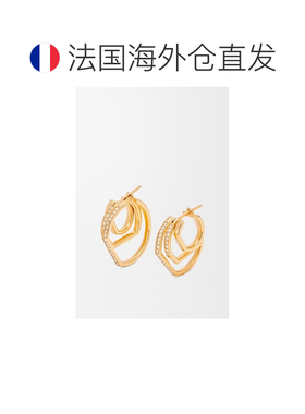 自营 欧洲直邮LOEWE/罗意威 女士金色/白色纯银/【付后1h可退】