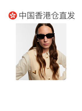 1h可退 香港直邮valentino 华伦天奴 女士 Vain Bold VLogo 矩形