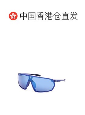 1h可退 香港直邮adidas 阿迪达斯 男士 阿迪達斯盾形鏡框太陽眼鏡