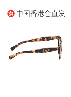 1h可退 香港直邮VALENTINO 女士眼镜 VG0009S002HAVANA AW2026 花