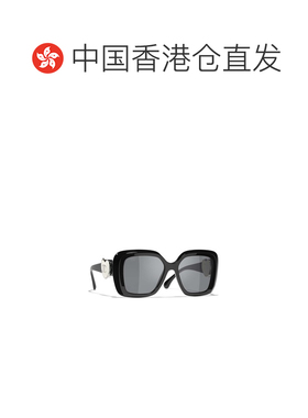 1h可退 香港直邮CHANEL 女士眼镜 CH5518C501T8 CO 灰色 几何框太