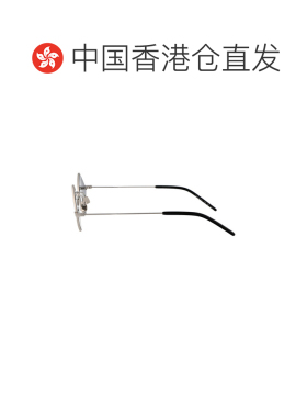 香港直邮Saint Laurent 圣罗兰 女士 银色金属太阳眼镜 SL302LISA