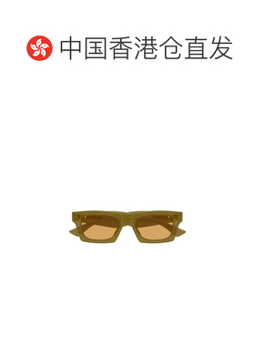 香港直邮Bottega Veneta 葆蝶家 女士 缎带方形框醋纤太阳眼镜 BV