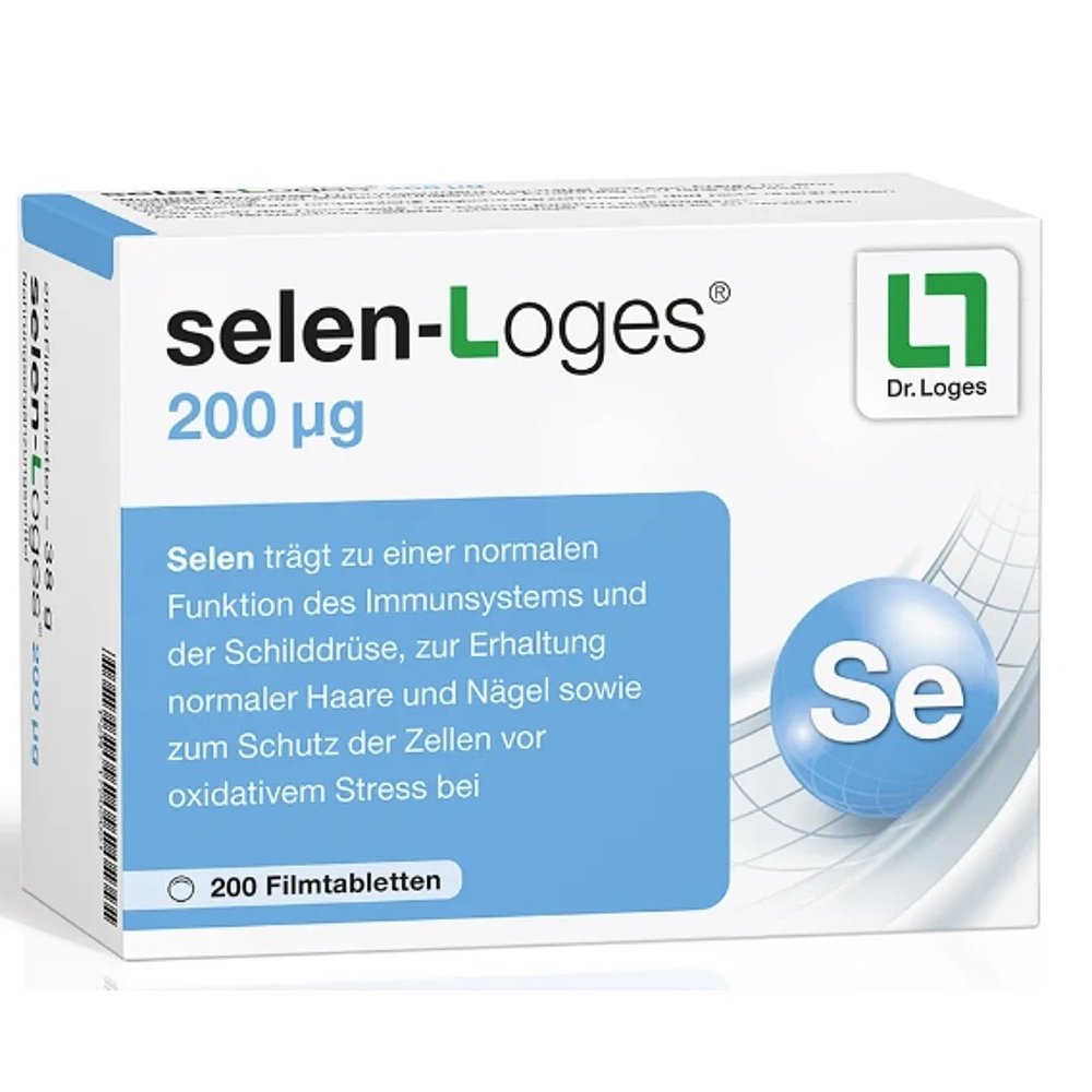 欧洲直邮Loges补硒硒片200微克 200粒 - 图2