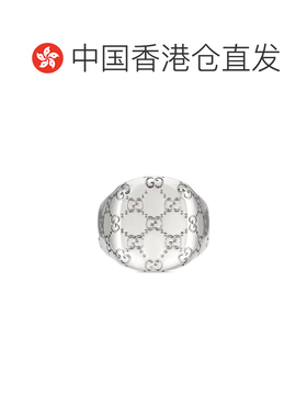 1h可退 Gucci GG图案印章戒指 863769I4601配饰