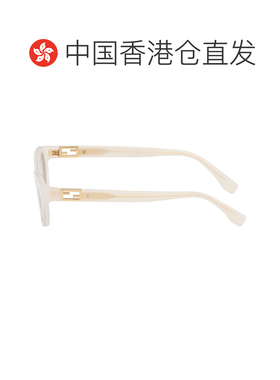 1h可退 香港直邮Fendi 芬迪 女士 白色 Baguette 太阳镜 FE40224I