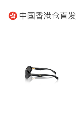 1h可退 香港直邮Prada 普拉达 女士 徽标太阳镜 PRA20S black黑色