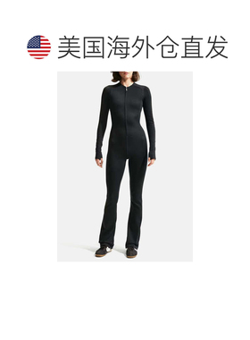 Black Women's Woven Jumpsuit耐克