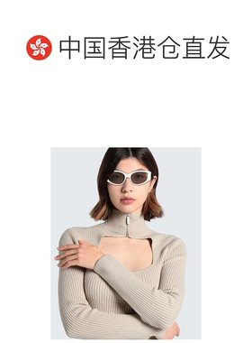 香港直邮Balenciaga 巴黎世家 女士 太阳眼镜 white白色 舒适时尚