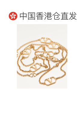 香港直邮VALENTINO 男士项链 YJ0S89METL01 AW2025 金色 徽标项链