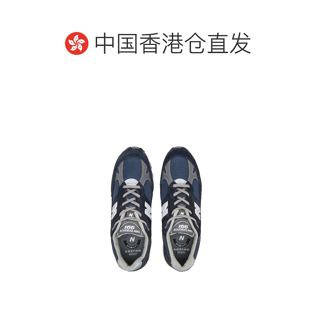 香港直邮New Balance 徽标低帮休闲运动鞋 W991NV - 图1