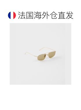 自营欧洲直邮PRADA普拉达 Eyewear Collection女士橄榄色双桥太阳
