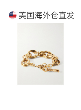美国直邮Saint Laurent 圣罗兰 女士 镀金手链 870122Y1500