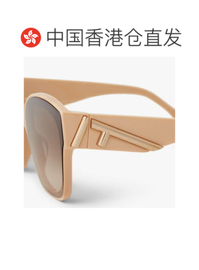 1h可退 Fendi 几何框太阳镜 FOL053V1P