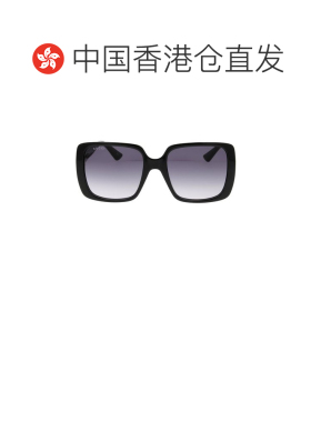 1h可退 香港直邮Gucci 古驰 女士 方形太阳镜 GG0632S black黑色