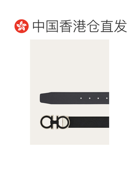 Salvatore Ferragamo 双面可调式GANCINI腰带皮带 【付后1h可退】