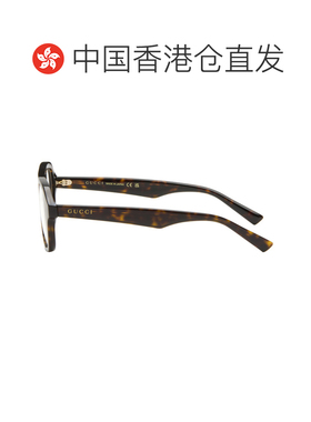 1h可退 香港直邮Gucci 古驰 女士 棕色 Simple Fit Optical Frame