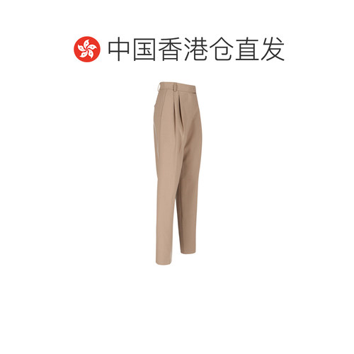 香港直邮The Frankie Shop 女士 FRANKIE SHOP 浅褐色裤子 BEASUI - 图1
