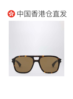 香港直邮Saint Laurent 圣罗兰 男士 YSL SL 881 棕色醋纤太阳眼