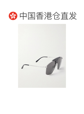 香港直邮alaia 女士 飞行员镀银醋纤太阳眼镜 AA0098S001