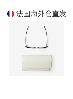 自营欧洲直邮Burberry博柏利 EKD系列女士黑色醋酸纤维方框猫眼太