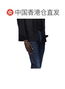 1h可退 香港直邮Tom Ford 汤姆 福特 男士 Tubular Leather 手环
