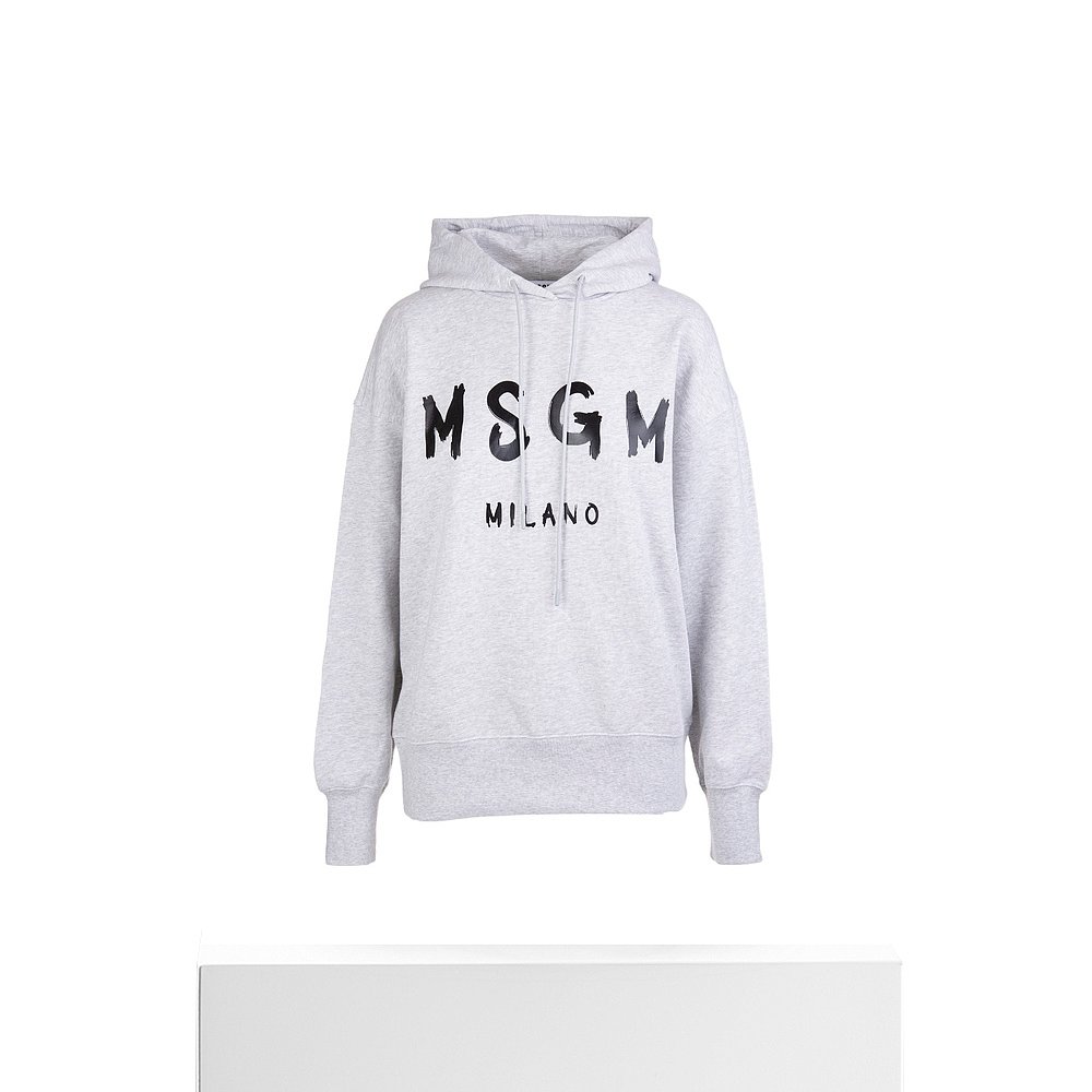 香港直邮MSGM logo印花连帽卫衣 2000MDM515200003 - 图3