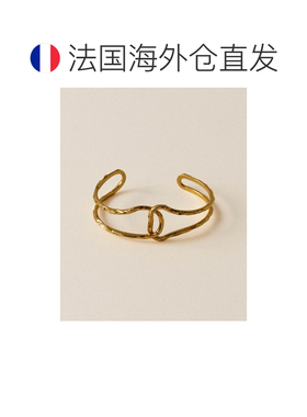 自营欧洲直邮Sessun思溯 Areora金色手镯配饰