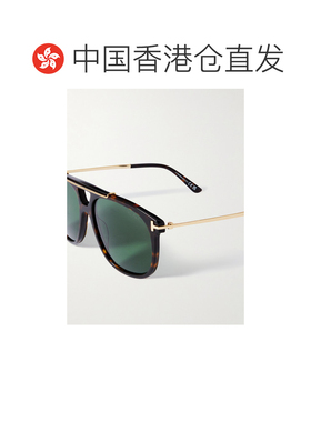 1h可退 香港直邮Tom Ford 汤姆 福特 男士 Sam 飞行员龟甲色醋纤