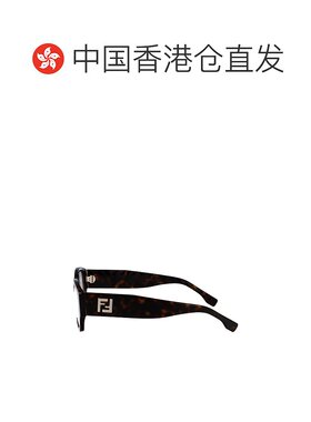 1h可退 香港直邮Fendi 芬迪 女士 FF 方形眼镜 FE50123I052