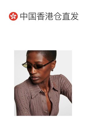 香港直邮The Attico 女士 Norma 猫眼太阳眼镜 blue蓝色 舒适时尚