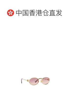 1h可退 香港直邮Miu Miu 缪缪 女士 徽标太阳镜 MU52YS metal金属