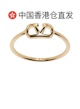 香港直邮valentino 华伦天奴 女士 VLogo Signature Metal 戒指 8