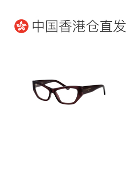 1h可退 香港直邮BALENCIAGA 女士眼镜 BB0372O004 SS2026 红色 猫