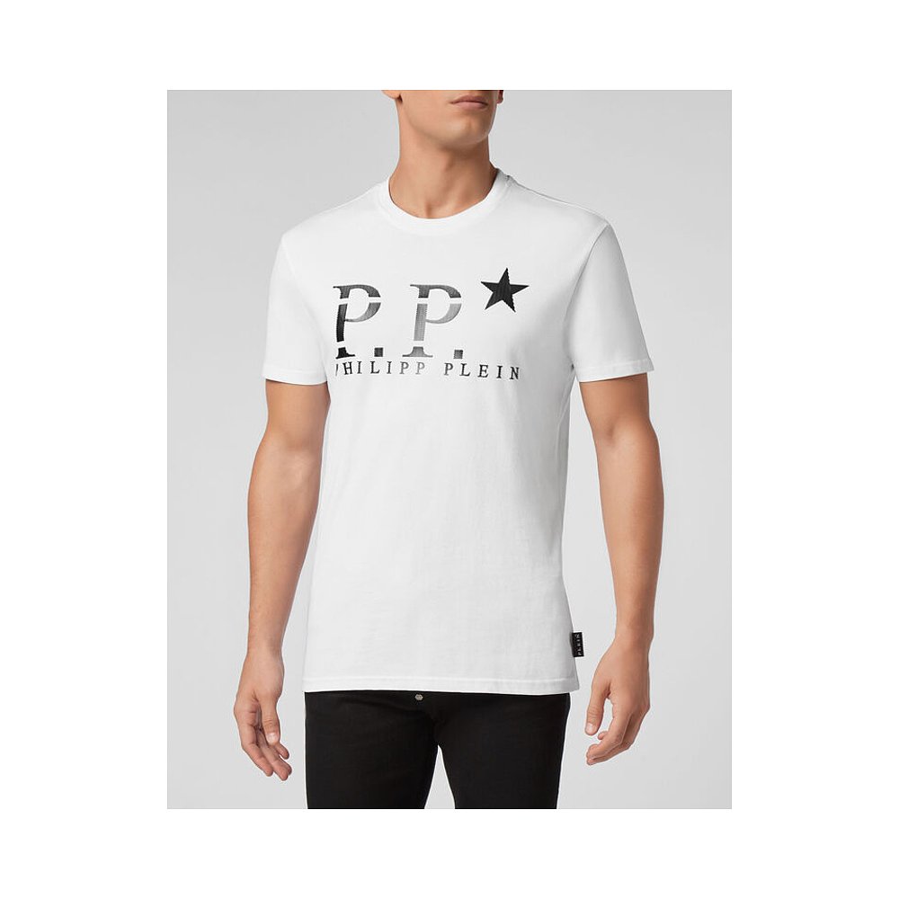 香港直邮Philipp Plein Original 宽松T恤 P20CMTK4286PJY002N - 图0