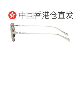 1h可退 香港直邮Gucci 古驰 男士 银色太阳镜 GG1941S002SILVERSI