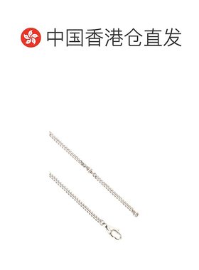 1h可退 香港直邮Valentino 华伦天奴 男士 argento 金属项链 7Y2J