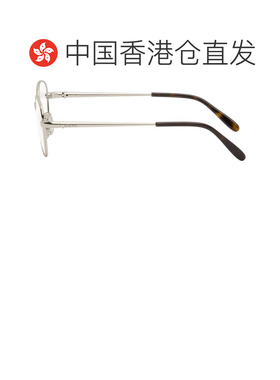 1h可退 香港直邮LOEWE 罗意威 女士 银色 Slim Square 眼镜 LW501