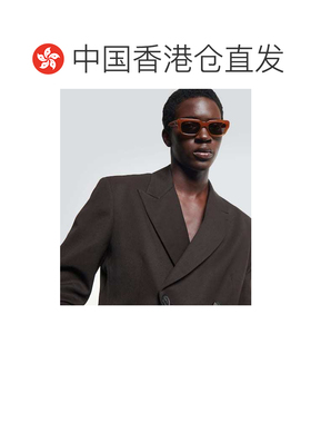 1h可退 香港直邮Celine 思琳 男士 Bold 3 圆点矩形太阳眼镜