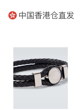 香港直邮Tom Ford 汤姆 福特 男士 徽标编织皮革手链
