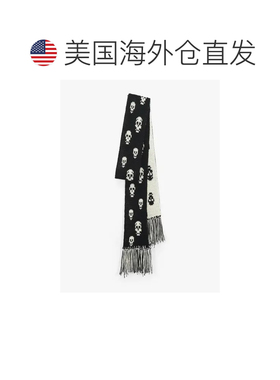 美国直邮mcqueen亚历山大 麦昆女士围巾 【付后1h可退】
