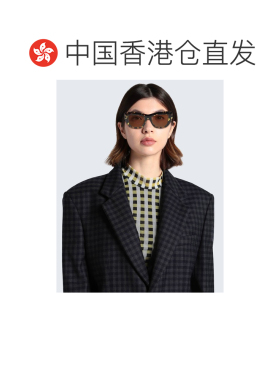 香港直邮Bottega Veneta 葆蝶家 女士 太阳眼镜 brown棕色 舒适时