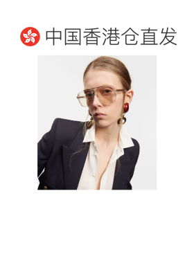 1h可退 香港直邮Saint Laurent 圣罗兰 女士 飞行员醋纤太阳眼镜