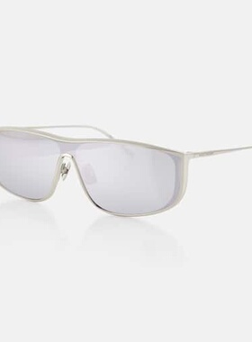 1h可退 香港直邮Saint Laurent 圣罗兰 女士 SL 605 矩形太阳眼镜