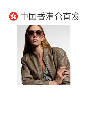 1h可退 香港直邮Chloe 蔻依 女士 Judy 大款太阳眼镜 beige米色
