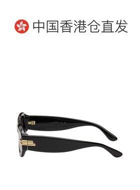 1h可退 香港直邮Bottega Veneta 葆蝶家 女士 黑色 Mitre Oval 太
